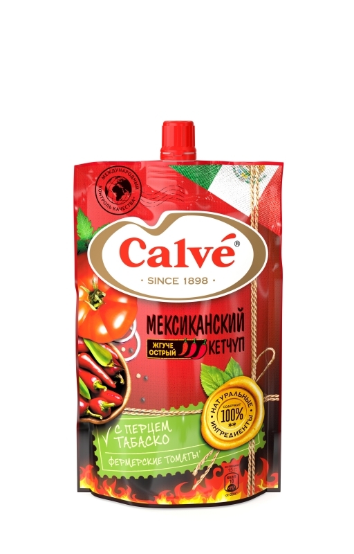 Кетчуп CALVE Жгучий мексиканский 350 г Кетчуп CALVE Жгучий мексиканский 350 г