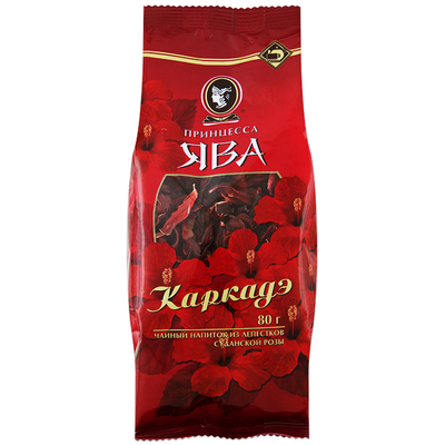 Чайный напиток ПРИНЦЕССА ЯВА "Каркадэ" 80 г