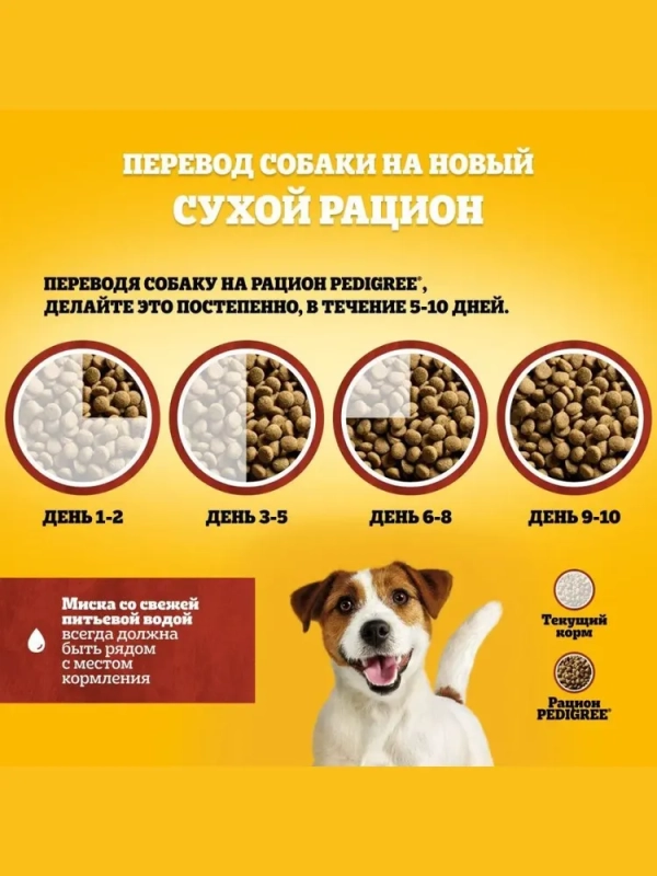 PEDIGREE с говядиной для собак мелких пород 600 г PEDIGREE с говядиной для собак мелких пород 600 г