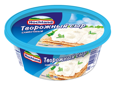Сыр HOCHLAND творожный сливочный 140 г 60%