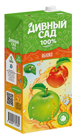 Напиток сокосодержащий ДИВНЫЙ САД яблоко 1.93 л
