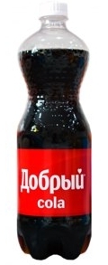 Напиток ДОБРЫЙ Напиток ДОБРЫЙ "Кола" газированный 0.5 л
