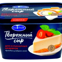 Сыр творожный ЭКОМИЛК 400 г 60%