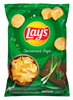 Чипсы LAYS "Молодой зеленый лук" 70 г