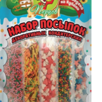 Посыпка кондитерская ПЕРЦОВ 5 видов 25 г